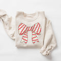 Coquette Christmas Bow Sweatshirt Christmas Coquette Sweatshirt Holiday Crewneck Womens Christmas Little Debbie Christmas Cakes Shirt Sweatshirt – Bold Style · Top Pick For Any Outfit