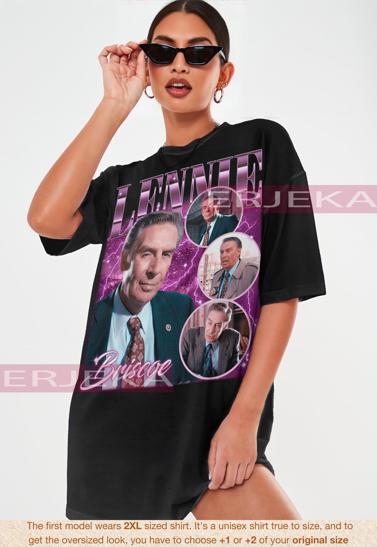 LENNIE BRISCOE T shirt Lennie Briscoe Vintage 9039s Tees Lennie Briscoe Shirt Lennie Briscoe Sweater Jerry Orbach Shirt Long Sleeve Graphic Tee – Bold Style · High-Quality Print