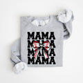 Coquette Baseball Mom Sweatshirt Game Day Sweater Sports Mom Shirt Baseball Lover Shirt Baseball Mom Bow Baseball Mom Shirt Sweatshirt – Cozy Vibes · Great Gift For Fans