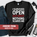 Open Heart Surgery Sweatshirt Bypass Surgery Sweatshirt Bypass Surgery Gift Cardiac Bypass Sweatshirt Bariatric Surgery Sweatshirt Sweatshirt – Bold Style · Perfect For Daily Wear