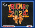 Friendsgiving Png Friendsgiving 2024 Png Friendsgiving Png Thanksgiving Png Fall Png Thankful Vibes Png Thankful Grateful Blessed Png Graphic Tee – Aesthetic Look · High-Quality Print