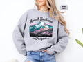 Mount Bachelor Sweatshirt Cozy Mountain Graphic Crewneck Oregon Ski Resort Apparel Winter Sports Jumper Mountain Lover Gift Sweatshirt – Easygoing Wear · Must-Have Style