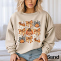 Coquette Thanksgiving Sweatshirt Checkered Retro Fall Bow Pumpkin Sweater Turkey Day Shirt Girly Thanksgiving Outfit Pumpkin Pie Shirt Sweatshirt – Feel-Good Design · Must-Have Style