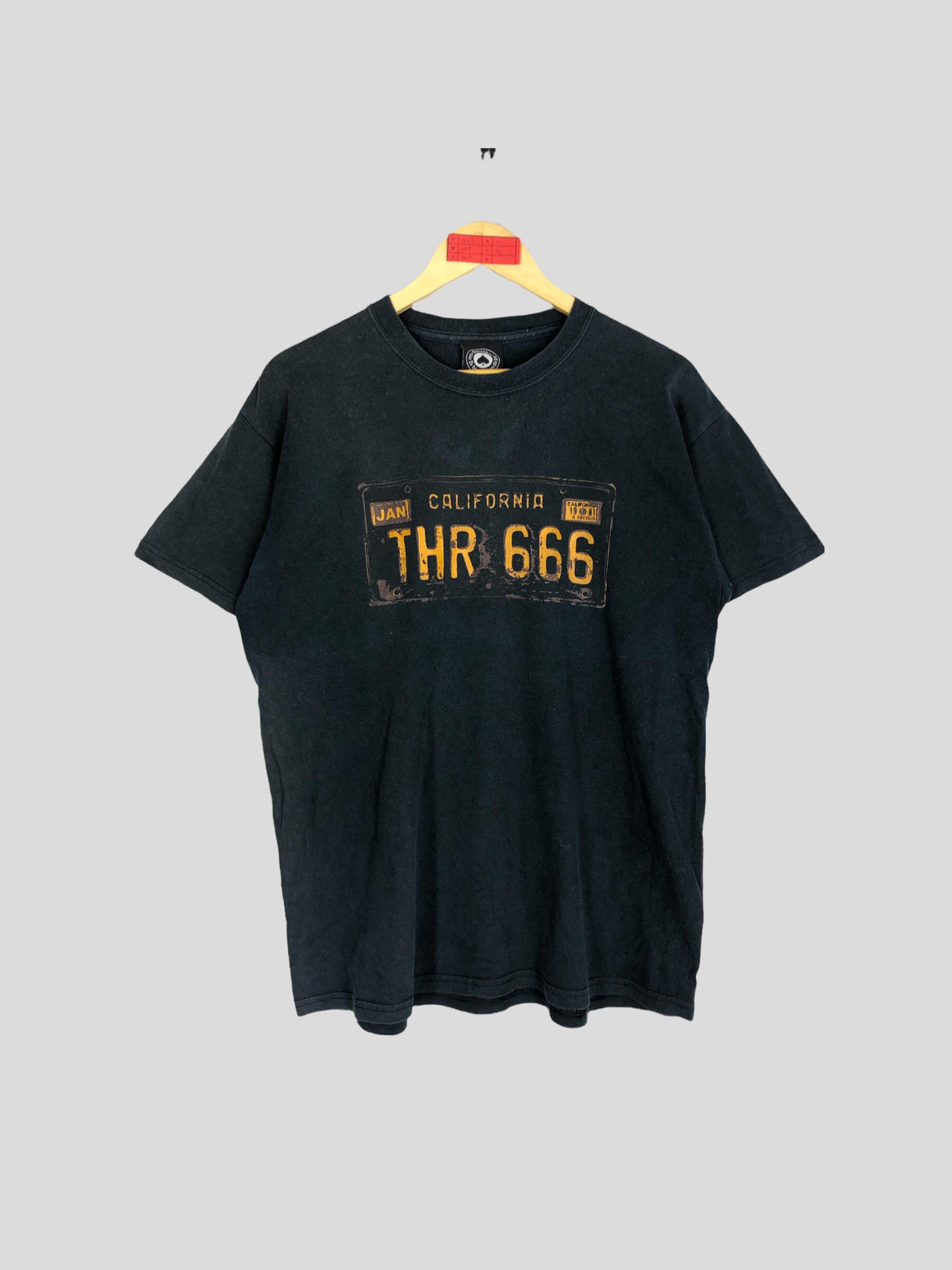 Vintage 9039s Thrasher Magazine THR 666 T shirt Medium Thrasher Spell Out California Radio Skateboard Thrasher New York Skater Black Tees M Graphic Tee – Easygoing Wear · Must-Have Style