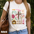 Boho Christian Christmas Shirt Nativity Scene Christmas Shirt Christian Christmas Shirt Religious Christmas Shirt Jesus is The Reason Graphic Tee – Easygoing Wear · Perfect For Daily Wear