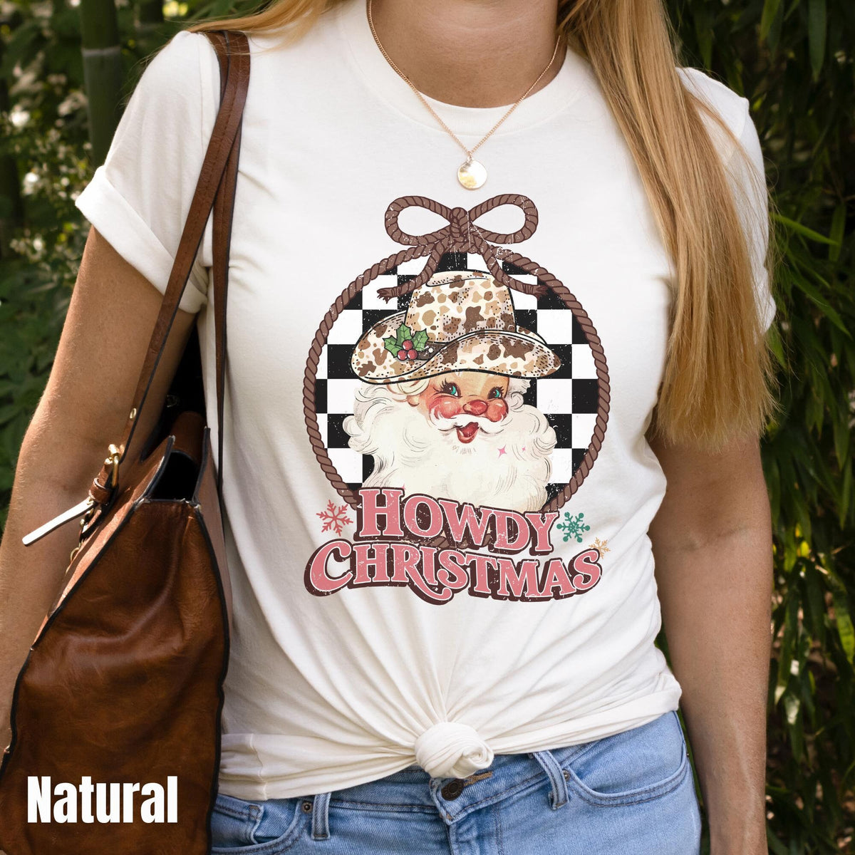 Vintage Howdy Santa Western Christmas Shirt Cowgirl Christmas Shirt Retro Country Christmas Shirt Cowboy Cowhide Santa Holiday Shirt Graphic Tee – Premium Graphic · Top Pick For Any Outfit