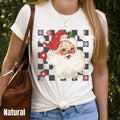 Retro Santa Christmas Shirt Retro Checkered Vintage Santa Claus Shirt Cute Holiday Crewneck Classic Christmas Womens Holiday Shirt Graphic Tee – Bold Style · Top Pick For Any Outfit