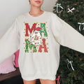 Christmas Ghost Shirt Ghost Santa Shirt Merry Christmas Sweatshirt Xmas Holiday Shirt Christmas Gift Ghost Mama Sweatshirt – Fan Favorite · Top Pick For Any Outfit