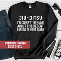 Bjj Sweater Bjj Sweatshirt Brazilian Jiu Jitsu Hoodie Bjj Crewneck Brazilian Jiu Jitsu Sweater Jiu Jitsu Gift Martial Arts Sweater Hoodie – Everyday Comfort · Great Gift For Fans