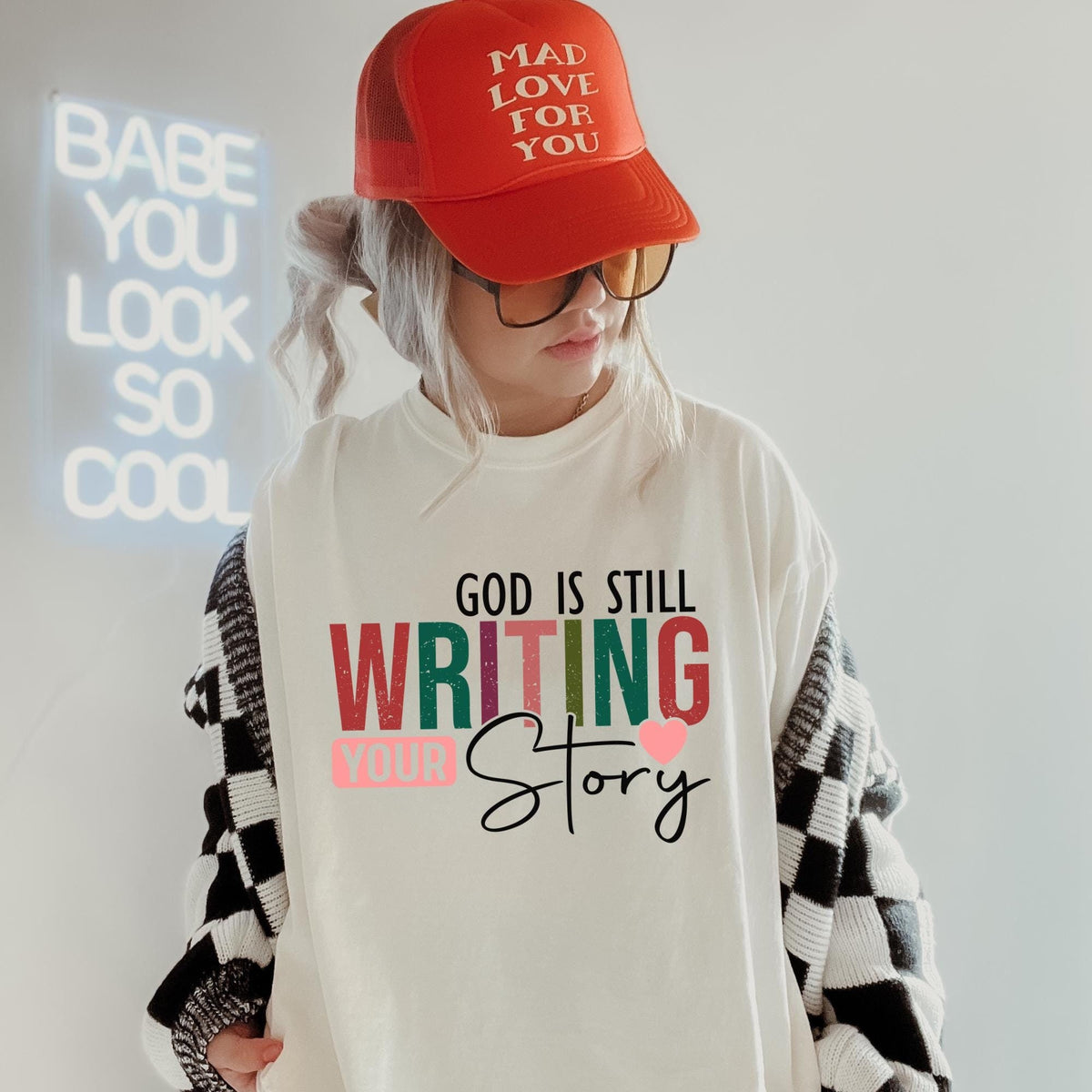 God is Still Writing Your Story Christian Apparel Jesus is King Faith Clothing Christian TShirt Christian Gift Comfort Colors Tshirt Graphic Tee – Easygoing Wear · Trending Graphic Apparel