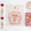 Candy Cane Social Club Funny Christmas Tee Christmas Tshirt Christmas Shirt Oversized Christmas Tshirt Aesthetic Christmas Tshirt Graphic Tee – Premium Graphic · Perfect For Daily Wear