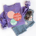 Merry and Bright Sweatshirt Christmas Sweatshirt Christmas Sweatshirts for Women Merry Christmas Sweatshirt Sweatshirt – Premium Graphic · Perfect For Daily Wear