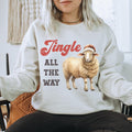 Christmas Sweatshirt Christmas Sheep Sweatshirt Funny Farm Animal Sweatshirt Christmas Farm Animal Shirt Cute Christmas Sweater Sweatshirt – Premium Graphic · Top Pick For Any Outfit