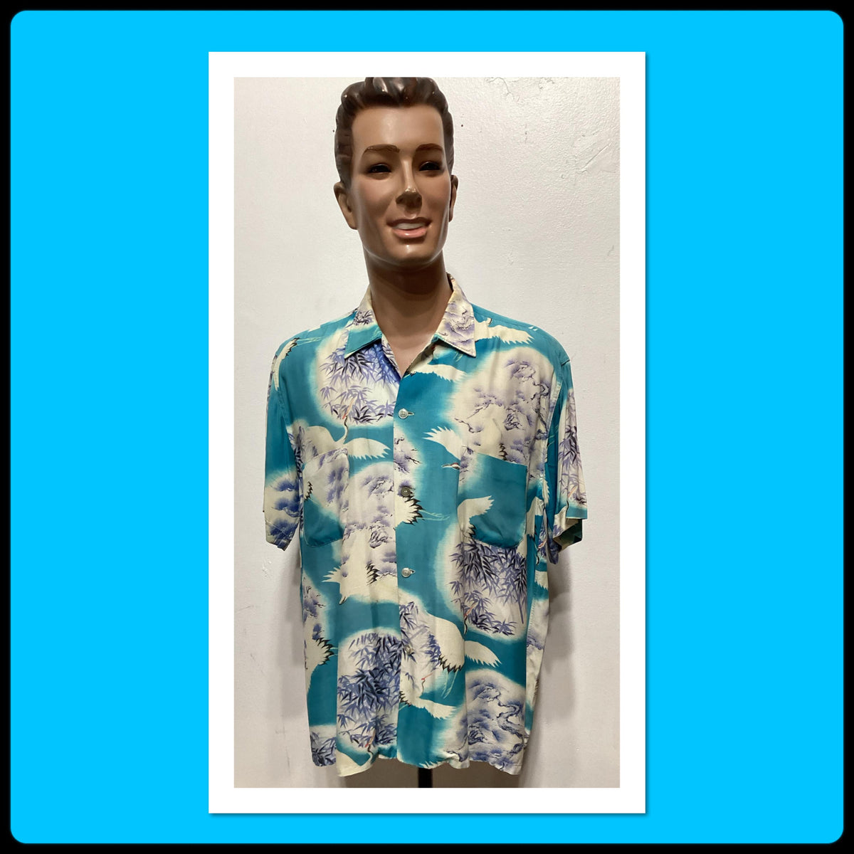Vintage 1940s rayon Hawaiian shirt by Penney39s Size large 16 16 12 Graphic Tee – Premium Graphic · Trending Graphic Apparel