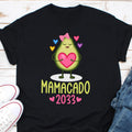 Mamacado 2033 Mamacado Baby Announcement Shirt for New Mom Pregnancy Mamacado Shirt Baby Shower Gift Mom Fruit Avocado Pregnant Shirt Graphic Tee – Aesthetic Look · Great Gift For Fans