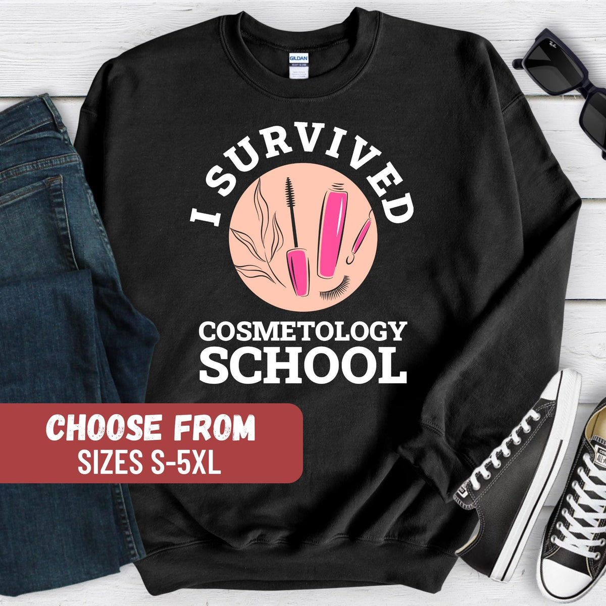 Hairstylist Sweatshirt Hairdresser Sweater Gift For Hairstylist Cosmetology Grad Gift Cosmetologist Crewneck Cosmetology School Hoodie Hoodie – Everyday Comfort · Perfect For Daily Wear