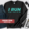 Running Sweatshirt Running Hoodie Gift For Runner Running Crewneck Runner Hoodie Running Gifts Funny Running Pullover Running Lover Hoodie – Feel-Good Design · Top Pick For Any Outfit