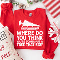 Where Do You Think You39re Going to Put a Tree That Big Griswold Sweatshirt Funny Christmas Sweatshirt Christmas Sweater Sweatshirt – Fan Favorite · Trending Graphic Apparel