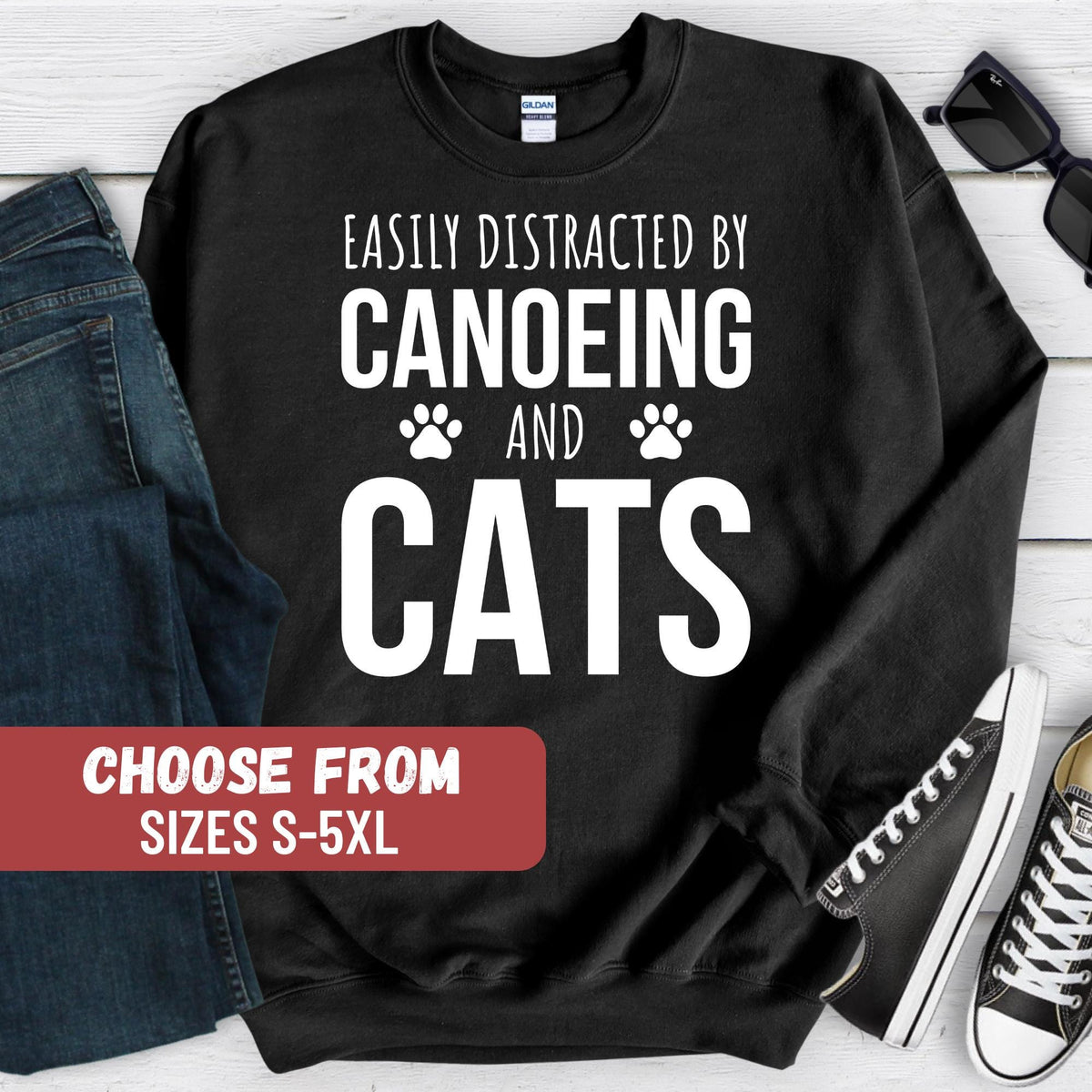 Canoe Sweatshirt Canoe Sweater Canoeing Gift Ideas Canoe Lover Gifts Canoeing Hoodie Canoe Crewneck Camping Sweatshirt Camping Gift Hoodie – Cozy Vibes · High-Quality Print