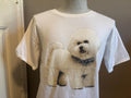 Vintage 90s Cute Bichon Fris Dog Tshirt L Graphic Tee – Warm & Stylish · Must-Have Style