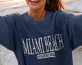 Miami Beach Florida Crewneck Sweatshirt Gift Sweatshirt – Premium Graphic · Trending Graphic Apparel