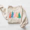 Christmas Tree Sweatshirt Merry and Bright Shirt Cute Winter Sweater Womens Christmas Shirt Christmas Crewneck Holiday Sweater Sweatshirt – Bold Style · High-Quality Print