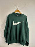 Vintage Nike big swoosh crewneck sweatshirt Large Sweatshirt – Easygoing Wear · Trending Graphic Apparel