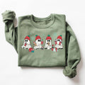 Christmas Ghost Shirt Ghost Santa Shirt Merry Christmas Sweatshirt Xmas Holiday Shirt Christmas Gift Funny Christmas Shirt Sweatshirt – Feel-Good Design · Perfect For Daily Wear