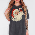 Santa Tshirt Retro Santa Tee Santa Tee Vintage Graphic Tee Merry Christmas Shirt Vintage Santa Graphic Tee Graphic Tee – Easygoing Wear · Perfect For Daily Wear