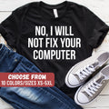 Funny Computer Gift Computer Nerd Gift Computer Gift Computer Shirts Computer Repair Shirt Computer Repair Gift It Support Shirt Graphic Tee – Aesthetic Look · Top Pick For Any Outfit