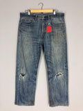Size 35x38 Vintage Levi39s 505 Big E Light Blue Stone Washed Jeans Levis Denim Levi39s Blue Jean Levis Distressed Zipper Jean Levis Denim W35 Graphic Tee – Feel-Good Design · Must-Have Style