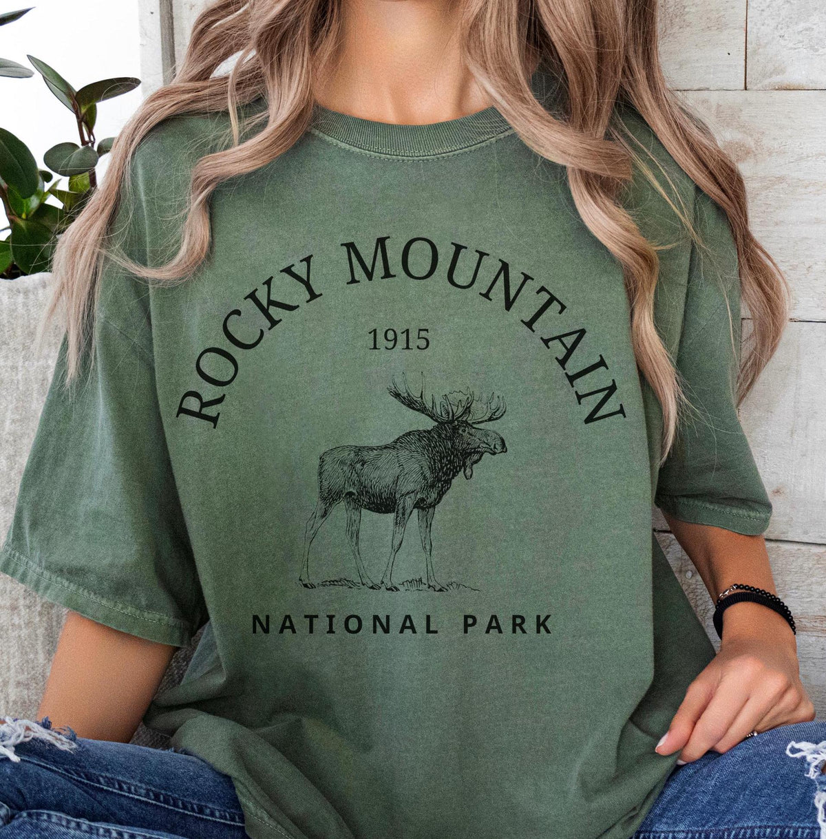 Rocky Mountain National Park Tshirt Gift Moose Tee Graphic Tee – Warm & Stylish · Perfect For Daily Wear