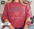 Unisex Houston Basketball Shirt Retro Rocket Basketball Shirt Houston Basketball Apparel Houston Sports Apparel Retro Rocket Gift Graphic Tee – Everyday Comfort · High-Quality Print