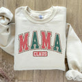 Comfy Mama Claus Sweatshirt Christmas Pajamas Festive Mama Claus Sweatshir Sweatshirt – Warm & Stylish · Must-Have Style