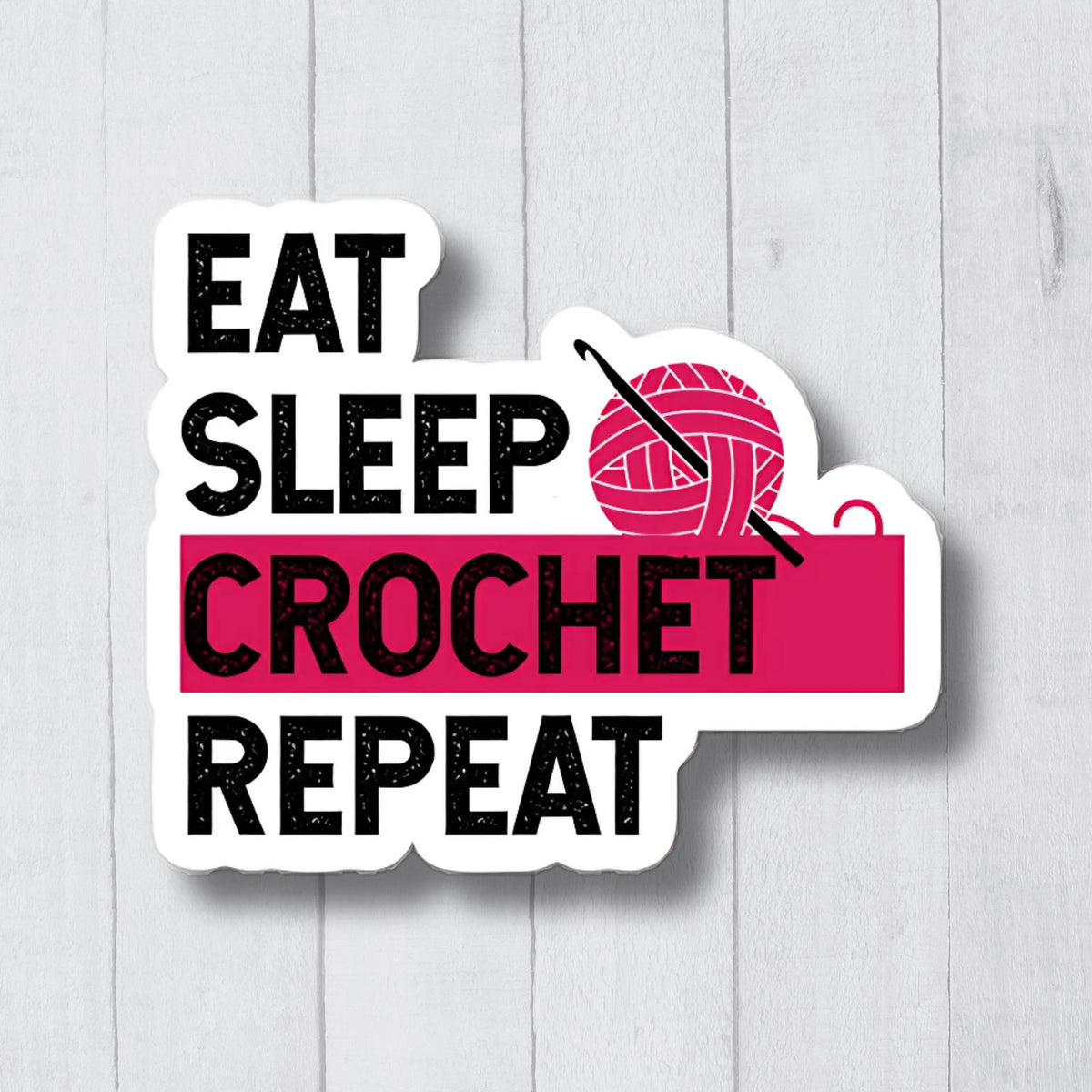Funny Crochet Stickers Crochet Decal Crochet Gift Yarn Stickers Yarn Gift Scrapbook Stickers Planner Stickers Journaling Stickers Graphic Tee – Warm & Stylish · Great Gift For Fans