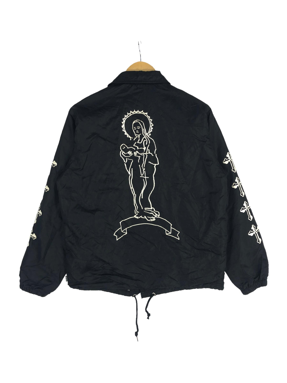 Mark Gonzales Skateboard Coach Jacket Large Black Mark Gonzales Big Image Button Jacket Windbreaker Jacket Skater Streetwear Size L Graphic Tee – Premium Graphic · Top Pick For Any Outfit