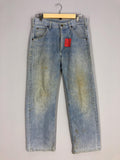 Size 31x38 Vintage Lee Riders Dirty Light Blue Stonewashed Jeans Lee Stonewash Denim 1980s Jeans Lee Wide Leg Lee Zipper Low Rise Pants W31 Graphic Tee – Warm & Stylish · High-Quality Print