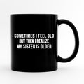 Funny Sister Mug Gifts For Sister Sister Gift Idea Sister Cup Sister Present Gift From Sister Sister Birthday Funny Siblings Mug Graphic Tee – Everyday Comfort · High-Quality Print