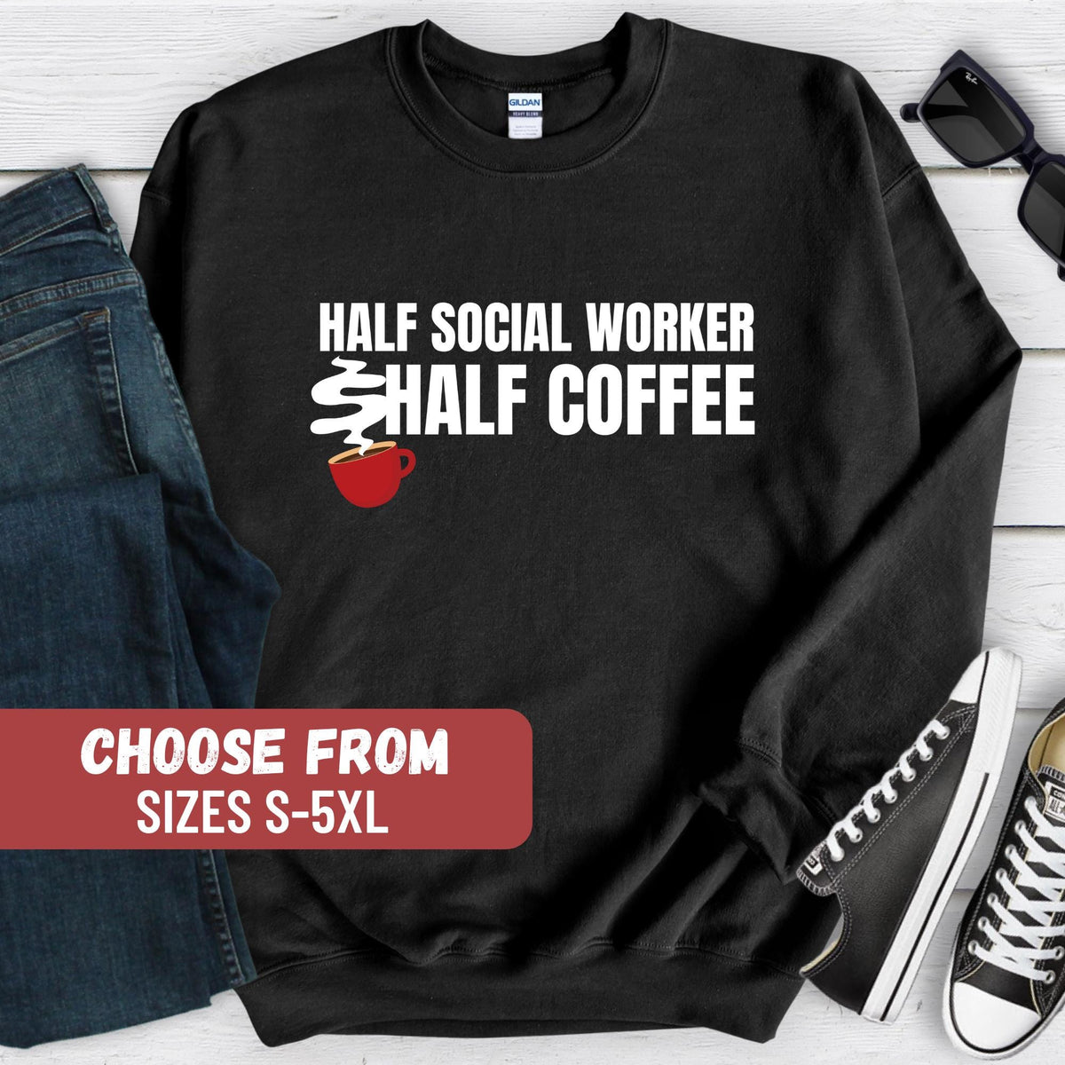 Funny Social Worker Sweatshirt Gift For Social Worker School Counselor Sweatshirts Therapist Sweaters School Social Worker Sweater Sweatshirt – Feel-Good Design · High-Quality Print