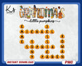 Personalized Grandma Little Pumpkin Png Custom Cross Word Puzzle With Names Png Pumpkin Fall Season Png Grandma Mimi Nana Gigi Fall Png Graphic Tee – Cozy Vibes · Must-Have Style