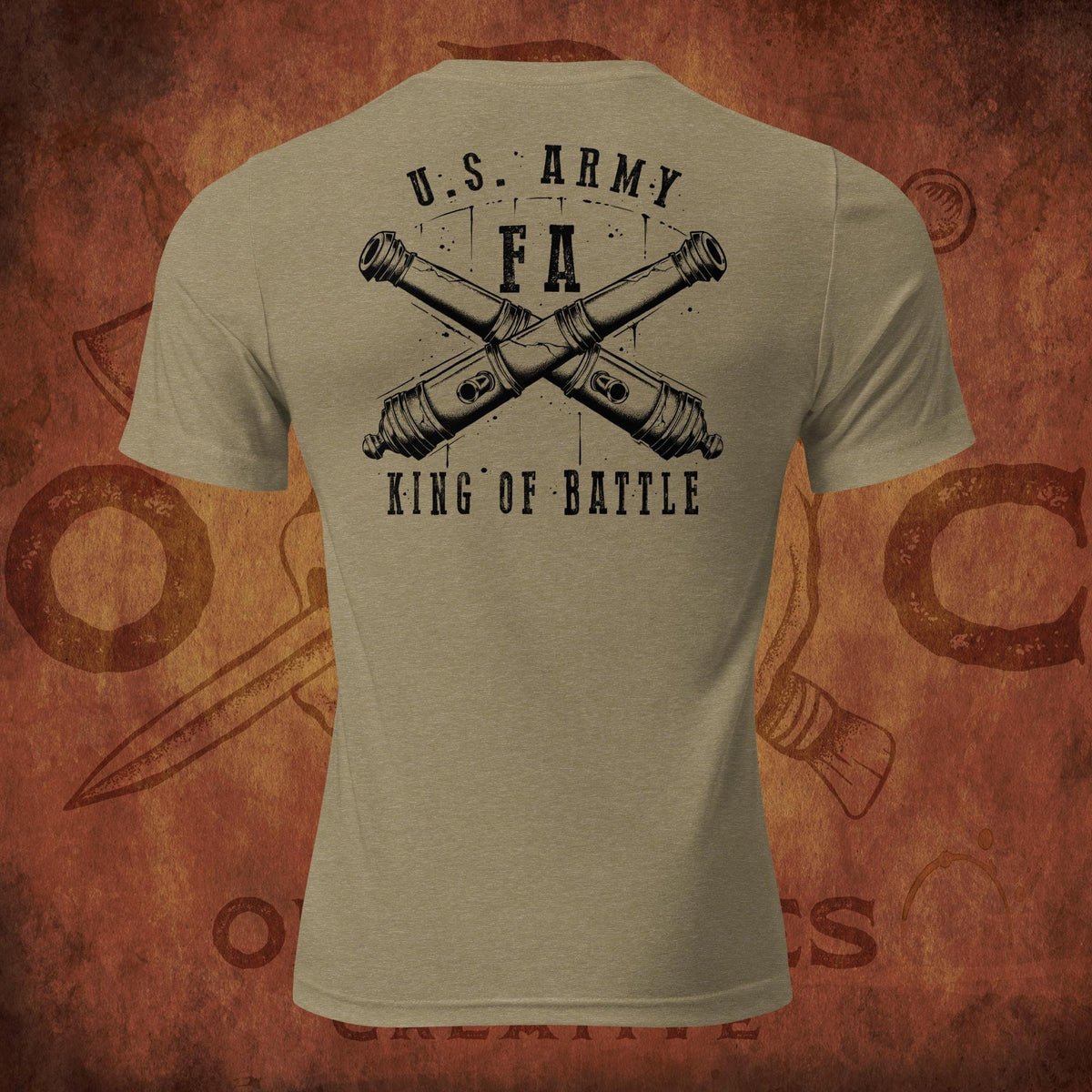 Army Field Artillery Insignia Military T Shirt Veteran Shirt Soldier TShirt Army Gift Army Shirts Military Apparel Artillery Tee Graphic Tee – Aesthetic Look · Perfect For Daily Wear
