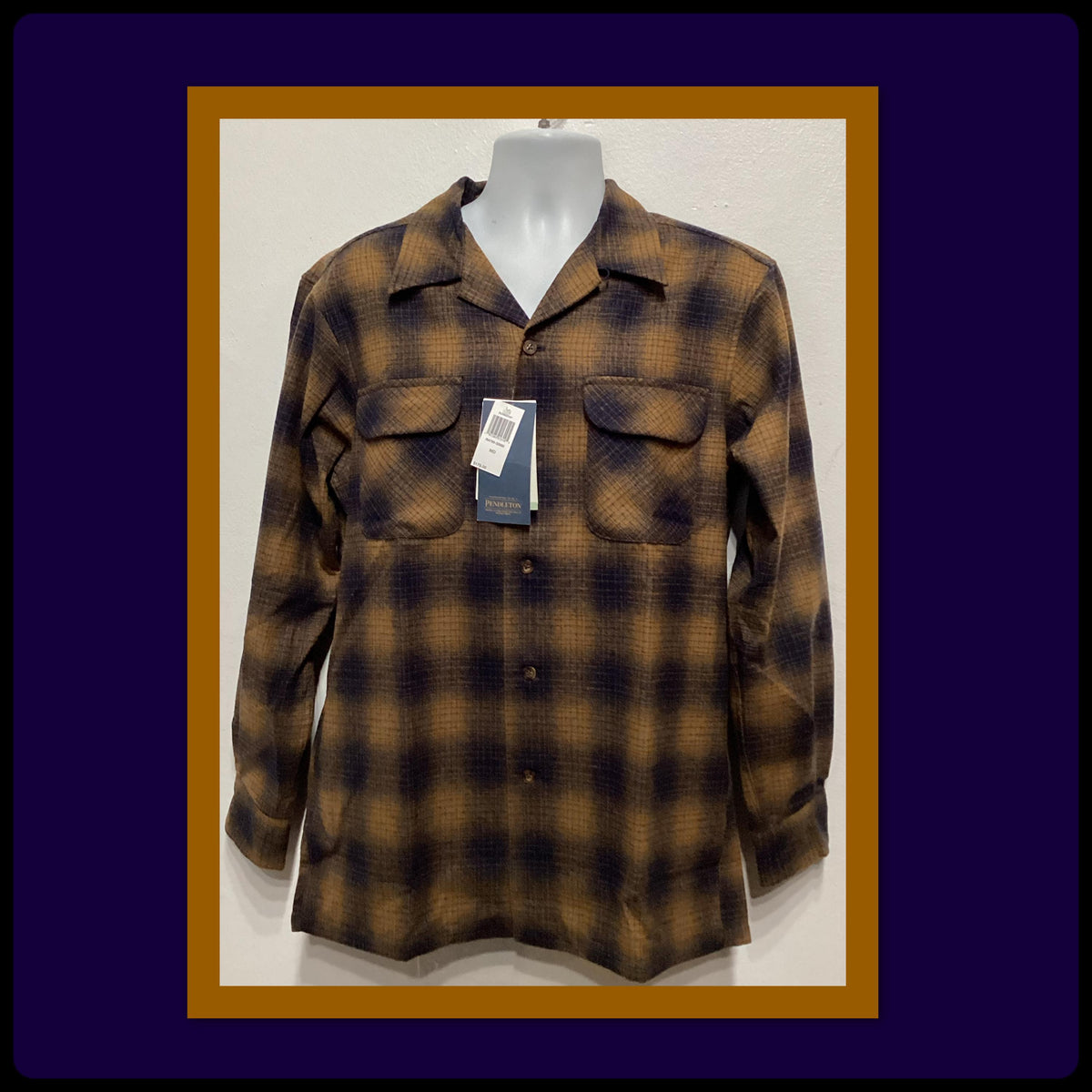 PS029 New Pendleton Men39s Board Shirt Available in medium large X large and XX large Graphic Tee – Warm & Stylish · Perfect For Daily Wear