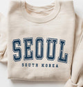 Seoul South Korea Crewneck Sweatshirt Gift Sweatshirt – Soft Feel · High-Quality Print
