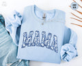 Chinoiserie Mama Sweatshirt Floral Mama Shirt First Mothers Day Gift Crewneck New Mom Baby Announcement Gift ToileMama Sweater Sweatshirt – Soft Feel · Trending Graphic Apparel