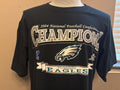 Vintage 2000s Philadelphia Eagles NFL Champions 2004 Tshirt XL Graphic Tee – Premium Graphic · Great Gift For Fans