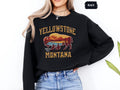 Yellowstone National Park Bison Sweatshirt Unisex Crewneck Pullover Wildlife Lover Gift Outdoor Adventure Apparel Nature Fan Jumper Sweatshirt – Fan Favorite · Top Pick For Any Outfit