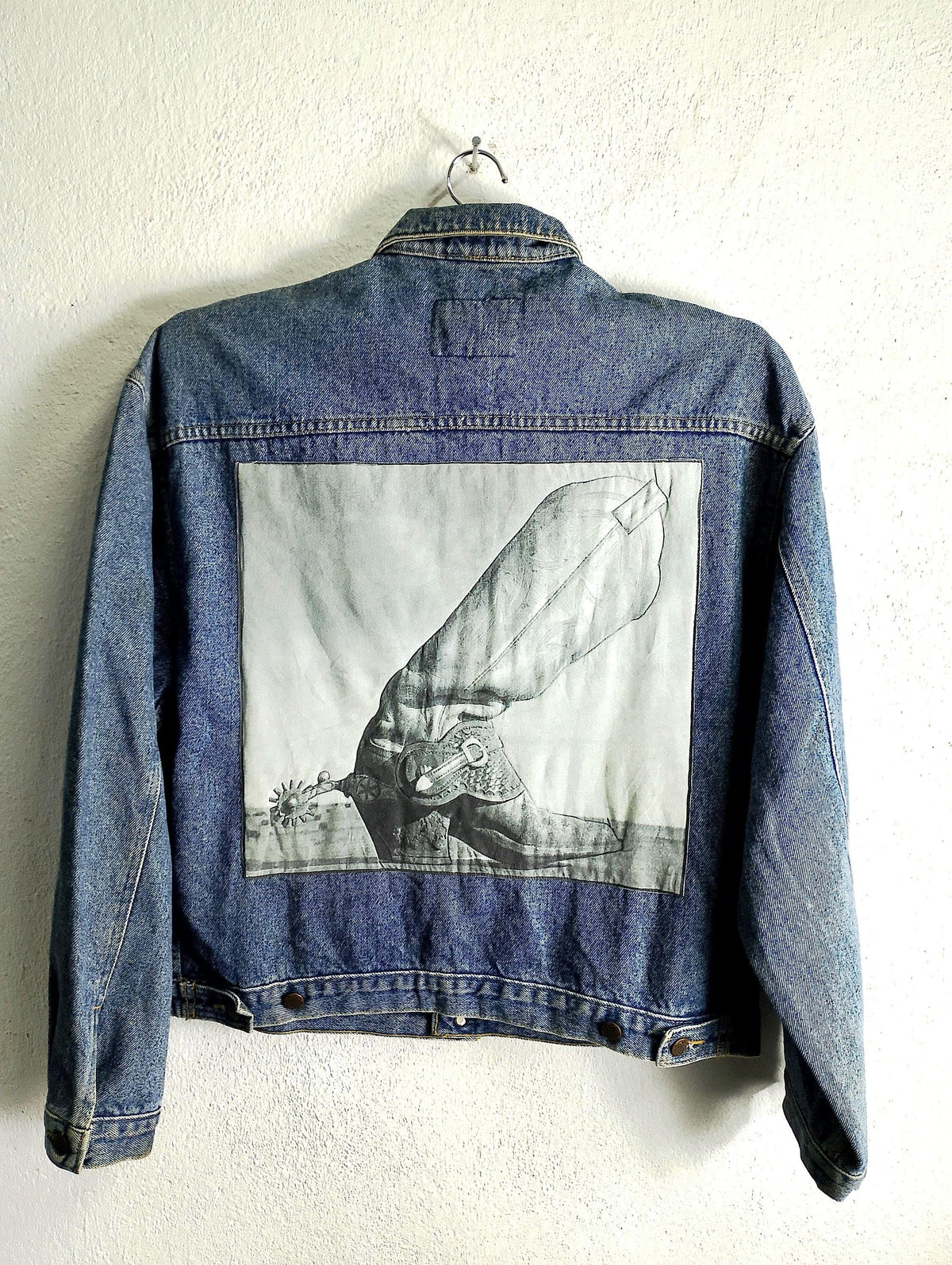 Art wear USA denim jacket Large Graphic Tee – Bold Style · Trending Graphic Apparel