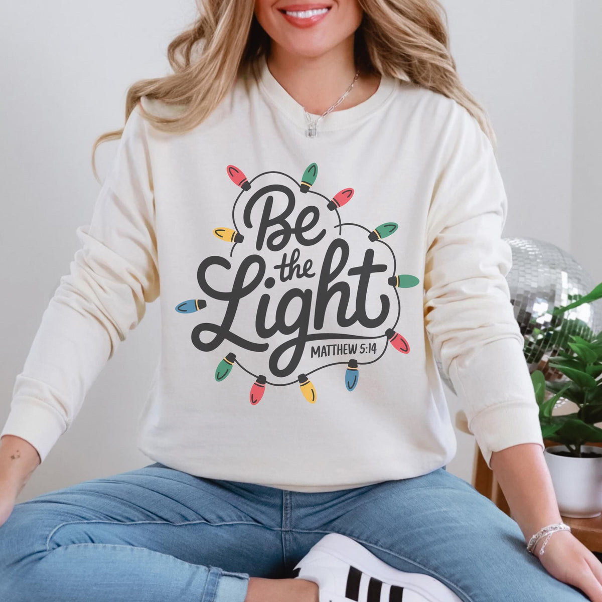 Comfort Colors Be The Light Shirt Religious Christmas Shirt Christian Holiday Shirt Faith Based Gift Christmas Gifted Festive Apparel Graphic Tee – Everyday Comfort · Top Pick For Any Outfit