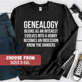 Genealogy Gifts For Women Genealogy Sweatshirt Family History Sweater Family Ancestry Gift Genealogist Shirt Genealogist Graduate Sweatshirt – Fan Favorite · High-Quality Print