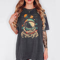 Astronaut Shirt Retro Boho Tee Unisex Trendy Aesthetic Comfort Colors Shirt Oversized Graphic Tee Graphic Tee – Soft Feel · High-Quality Print